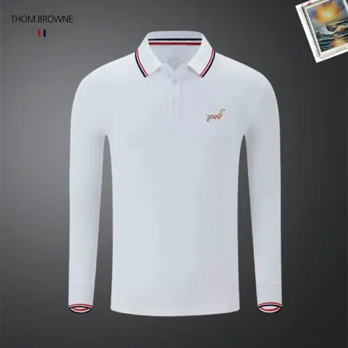 Wholesale Thom Browne TB T-Shirts Long Sleeved For Men #1437349 $40.00 USD, Wholesale Quality Replica Thom Browne TB T-Shirts