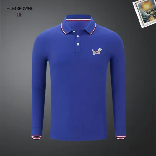 Wholesale Thom Browne TB T-Shirts Long Sleeved For Men #1437351 $40.00 USD, Wholesale Quality Replica Thom Browne TB T-Shirts