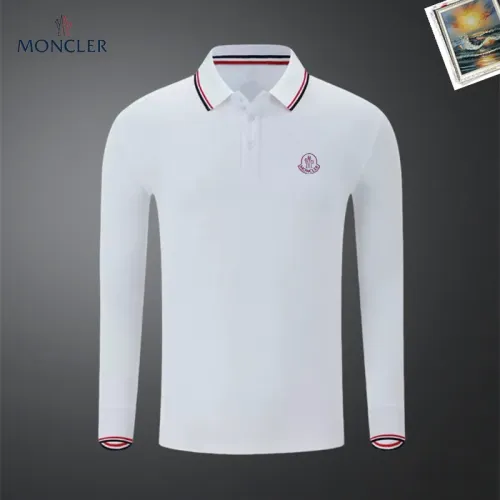 Wholesale Moncler T-Shirts Long Sleeved For Men #1437360 $40.00 USD, Wholesale Quality Replica Moncler T-Shirts