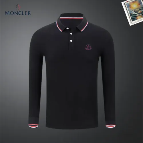 Wholesale Moncler T-Shirts Long Sleeved For Men #1437364 $40.00 USD, Wholesale Quality Replica Moncler T-Shirts