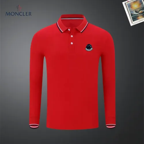 Wholesale Moncler T-Shirts Long Sleeved For Men #1437386 $40.00 USD, Wholesale Quality Replica Moncler T-Shirts