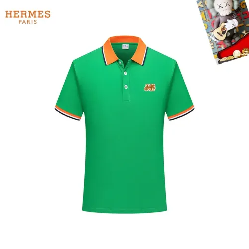 Wholesale Hermes T-Shirts Short Sleeved For Men #1437418 $29.00 USD, Wholesale Quality Replica Hermes T-Shirts