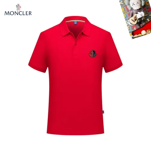 Wholesale Moncler T-Shirts Short Sleeved For Men #1437422 $29.00 USD, Wholesale Quality Replica Moncler T-Shirts