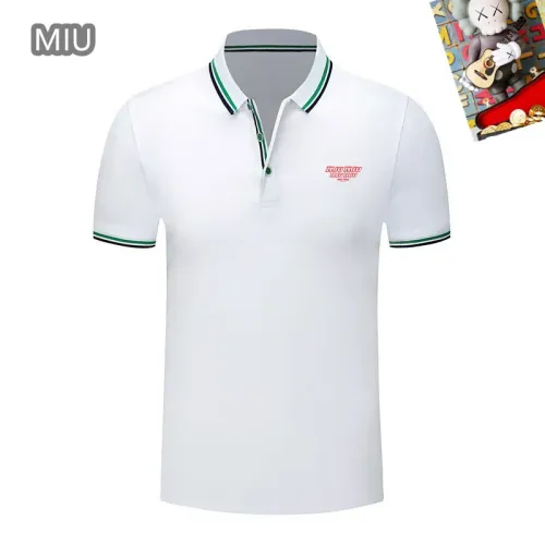 Wholesale MIU MIU T-Shirts Short Sleeved For Men #1437432 $29.00 USD, Wholesale Quality Replica MIU MIU T-Shirts