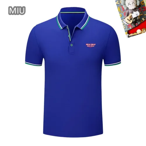 Wholesale MIU MIU T-Shirts Short Sleeved For Men #1437436 $29.00 USD, Wholesale Quality Replica MIU MIU T-Shirts