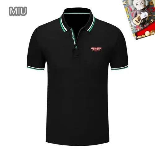 Wholesale MIU MIU T-Shirts Short Sleeved For Men #1437438 $29.00 USD, Wholesale Quality Replica MIU MIU T-Shirts