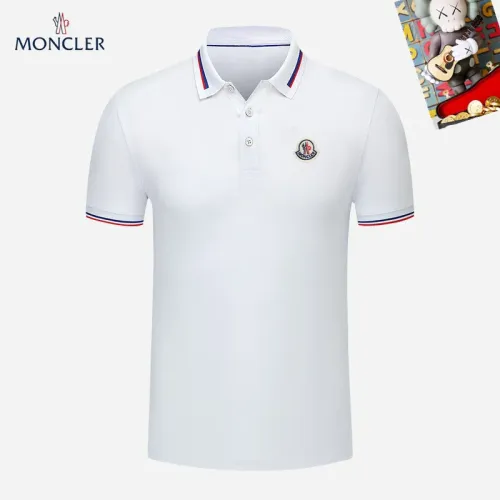Wholesale Moncler T-Shirts Short Sleeved For Men #1437463 $29.00 USD, Wholesale Quality Replica Moncler T-Shirts