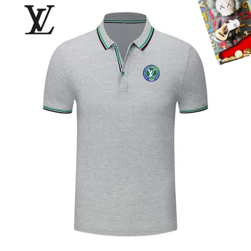 Wholesale Louis Vuitton LV T-Shirts Short Sleeved For Men #1437477 $29.00 USD, Wholesale Quality Replica Louis Vuitton LV T-Shirts