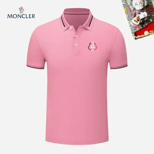 Wholesale Moncler T-Shirts Short Sleeved For Men #1437485 $29.00 USD, Wholesale Quality Replica Moncler T-Shirts
