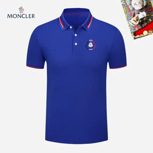 Wholesale Moncler T-Shirts Short Sleeved For Men #1437486 $29.00 USD, Wholesale Quality Replica Moncler T-Shirts
