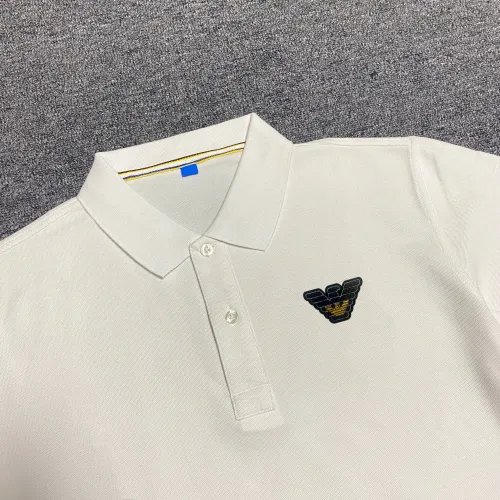 Replica Armani T-Shirts Short Sleeved For Men #1437530 $29.00 USD for Wholesale