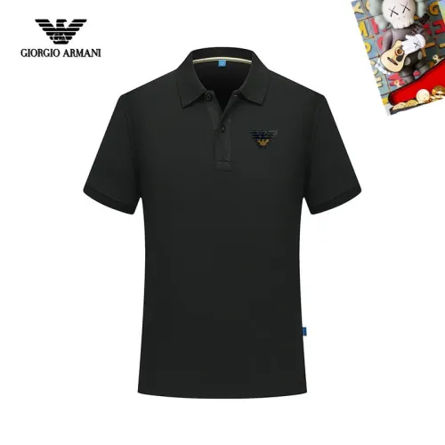 Wholesale Armani T-Shirts Short Sleeved For Men #1437534 $29.00 USD, Wholesale Quality Replica Armani T-Shirts
