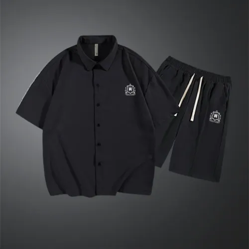 Wholesale Amiri Tracksuits Short Sleeved For Men #1437566 $48.00 USD, Wholesale Quality Replica Amiri Tracksuits