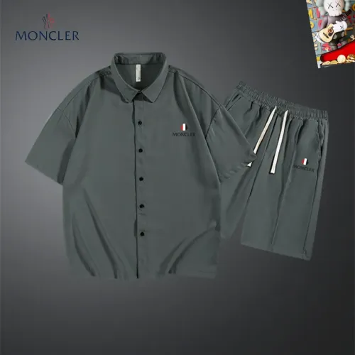Wholesale Moncler Tracksuits Short Sleeved For Men #1437568 $48.00 USD, Wholesale Quality Replica Moncler Tracksuits