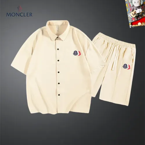 Wholesale Moncler Tracksuits Short Sleeved For Men #1437570 $48.00 USD, Wholesale Quality Replica Moncler Tracksuits