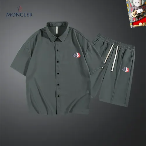 Wholesale Moncler Tracksuits Short Sleeved For Men #1437571 $48.00 USD, Wholesale Quality Replica Moncler Tracksuits