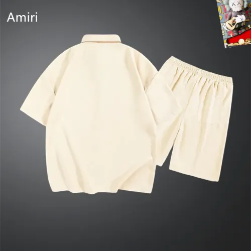 Replica Amiri Tracksuits Short Sleeved For Men #1437573 $48.00 USD for Wholesale