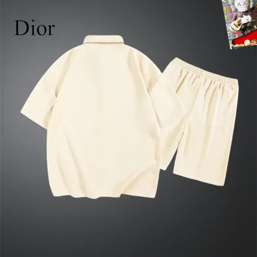 Replica Christian Dior Tracksuits Short Sleeved For Men #1437579 $48.00 USD for Wholesale