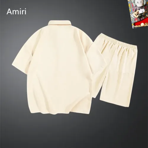 Replica Amiri Tracksuits Short Sleeved For Men #1437606 $48.00 USD for Wholesale