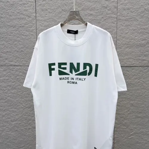 Wholesale Fendi T-Shirts Short Sleeved For Unisex #1437609 $36.00 USD, Wholesale Quality Replica Fendi T-Shirts