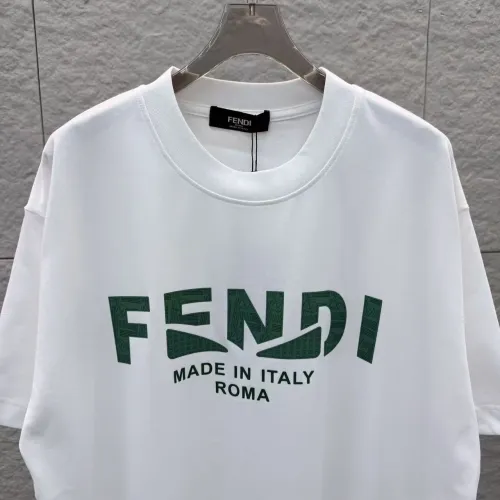 Replica Fendi T-Shirts Short Sleeved For Unisex #1437609 $36.00 USD for Wholesale