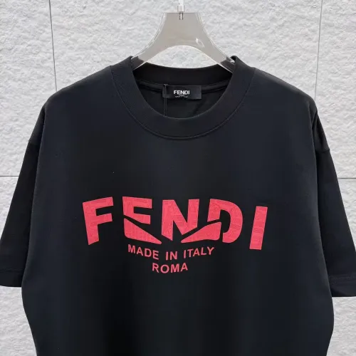 Replica Fendi T-Shirts Short Sleeved For Unisex #1437610 $36.00 USD for Wholesale