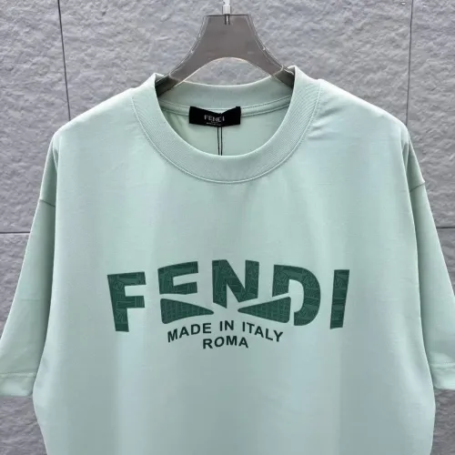 Replica Fendi T-Shirts Short Sleeved For Unisex #1437612 $36.00 USD for Wholesale