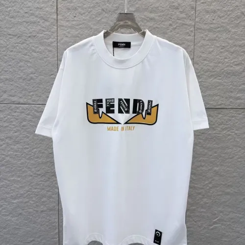 Wholesale Fendi T-Shirts Short Sleeved For Unisex #1437618 $36.00 USD, Wholesale Quality Replica Fendi T-Shirts