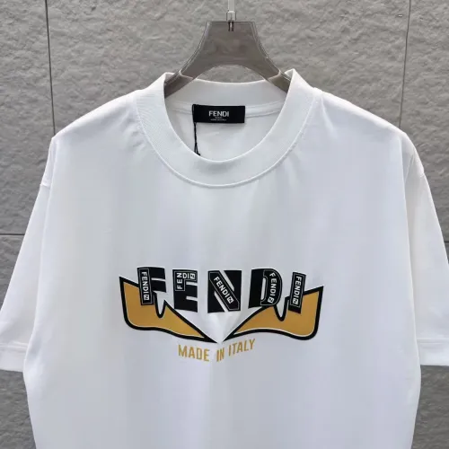 Replica Fendi T-Shirts Short Sleeved For Unisex #1437618 $36.00 USD for Wholesale