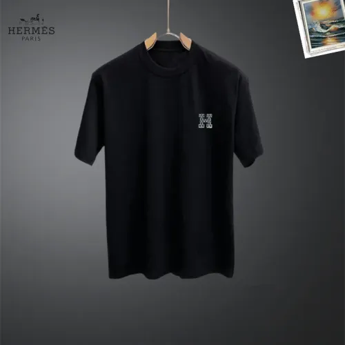 Replica Hermes Tracksuits Short Sleeved For Men #1437682 $48.00 USD for Wholesale
