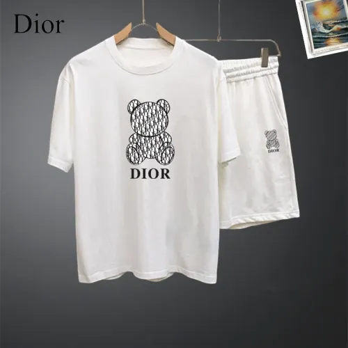 Wholesale Christian Dior Tracksuits Short Sleeved For Men #1437696 $48.00 USD, Wholesale Quality Replica Christian Dior Tracksuits
