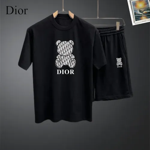 Wholesale Christian Dior Tracksuits Short Sleeved For Men #1437697 $48.00 USD, Wholesale Quality Replica Christian Dior Tracksuits