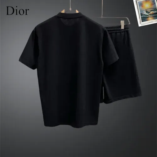 Replica Christian Dior Tracksuits Short Sleeved For Men #1437697 $48.00 USD for Wholesale