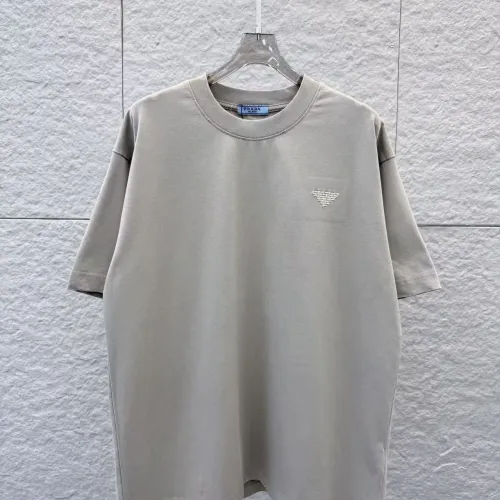 Wholesale Prada T-Shirts Short Sleeved For Unisex #1437702 $39.00 USD, Wholesale Quality Replica Prada T-Shirts