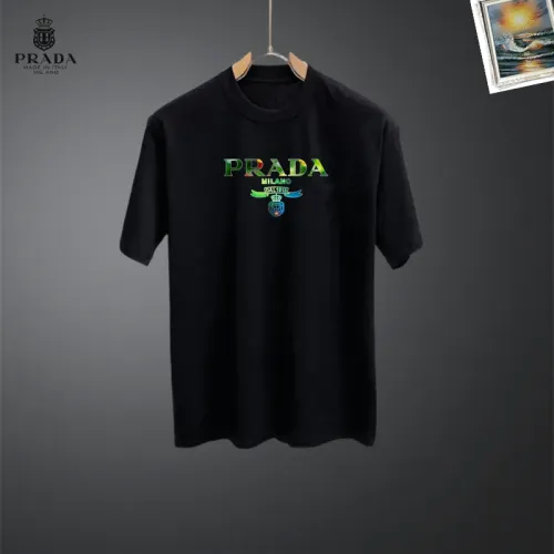 Replica Prada Tracksuits Short Sleeved For Men #1437712 $48.00 USD for Wholesale