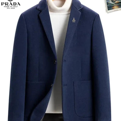 Wholesale Prada Jackets Long Sleeved For Men #1437720 $68.00 USD, Wholesale Quality Replica Prada Jackets