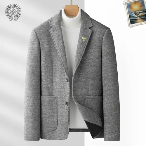 Wholesale Chrome Hearts Jackets Long Sleeved For Men #1437732 $68.00 USD, Wholesale Quality Replica Chrome Hearts Jackets