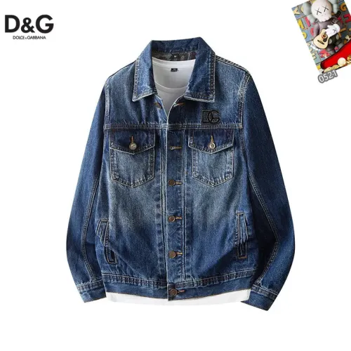 Wholesale Dolce &amp; Gabbana D&amp;G Jackets Long Sleeved For Men #1437756 $60.00 USD, Wholesale Quality Replica Dolce &amp; Gabbana D&amp;G Jackets