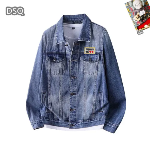 Wholesale Dsquared Jackets Long Sleeved For Men #1437757 $60.00 USD, Wholesale Quality Replica Dsquared Jackets