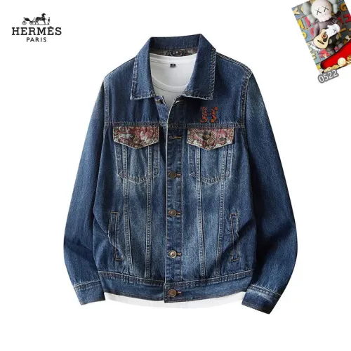 Wholesale Hermes Jackets Long Sleeved For Men #1437760 $60.00 USD, Wholesale Quality Replica Hermes Jackets
