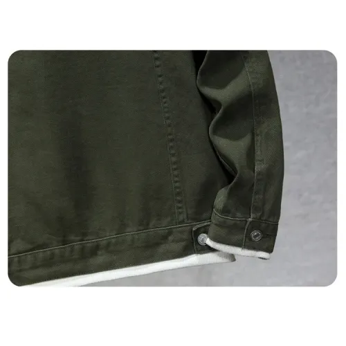 Replica Moncler Jackets Long Sleeved For Men #1437763 $60.00 USD for Wholesale