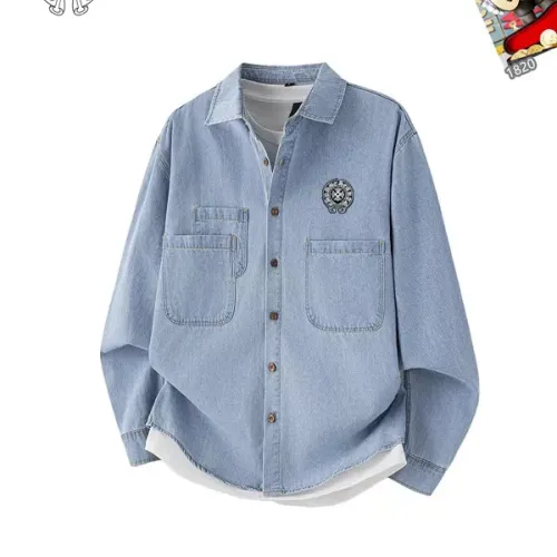 Wholesale Chrome Hearts Jackets Long Sleeved For Men #1437766 $60.00 USD, Wholesale Quality Replica Chrome Hearts Jackets