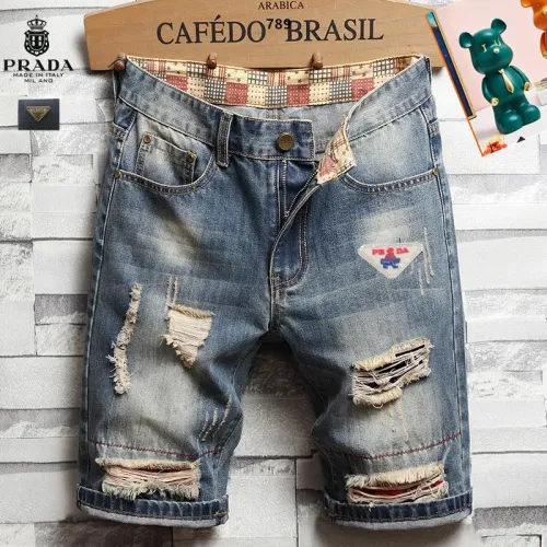 Wholesale Prada Jeans For Men #1437788 $40.00 USD, Wholesale Quality Replica Prada Jeans