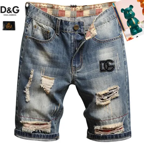 Wholesale Dolce &amp; Gabbana D&amp;G Jeans For Men #1437789 $40.00 USD, Wholesale Quality Replica Dolce &amp; Gabbana D&amp;G Jeans