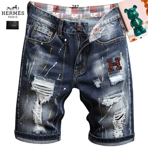 Wholesale Hermes Jeans For Men #1437790 $40.00 USD, Wholesale Quality Replica Hermes Jeans