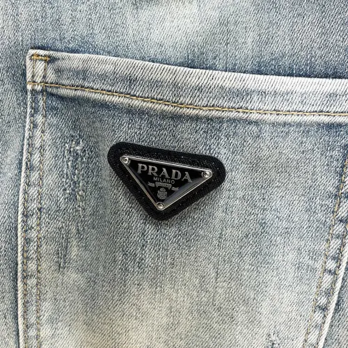 Replica Prada Jeans For Men #1437800 $48.00 USD for Wholesale