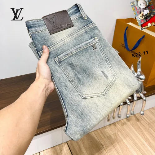 Wholesale Louis Vuitton LV Jeans For Men #1437802 $48.00 USD, Wholesale Quality Replica Louis Vuitton LV Jeans