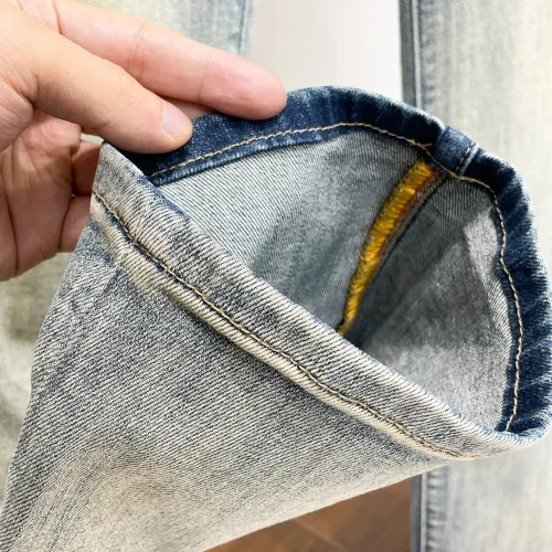 Replica Louis Vuitton LV Jeans For Men #1437802 $48.00 USD for Wholesale