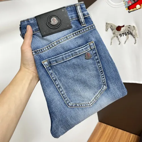 Wholesale Moncler Jeans For Men #1437808 $48.00 USD, Wholesale Quality Replica Moncler Jeans
