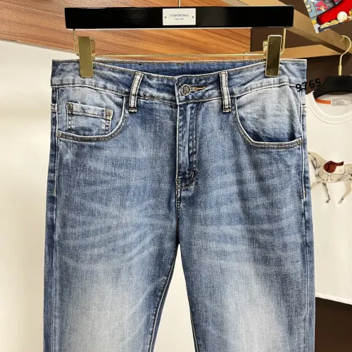 Replica Moncler Jeans For Men #1437808 $48.00 USD for Wholesale